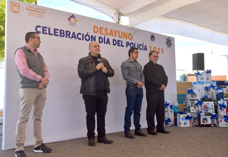 Reconoce Gobierno de Toño Astiazarán labor de policías municipales en su día