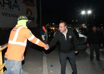 Moderniza Toño Astiazarán cruceros estratégicos de Hermosillo con concreto hidráulico