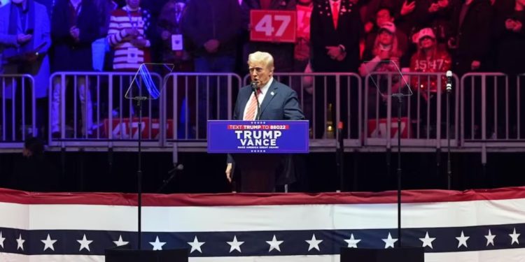 “A partir de mañana se detiene la invasión en nuestras fronteras” dice Trump; asegura que firmará las órdenes “más agresivas”