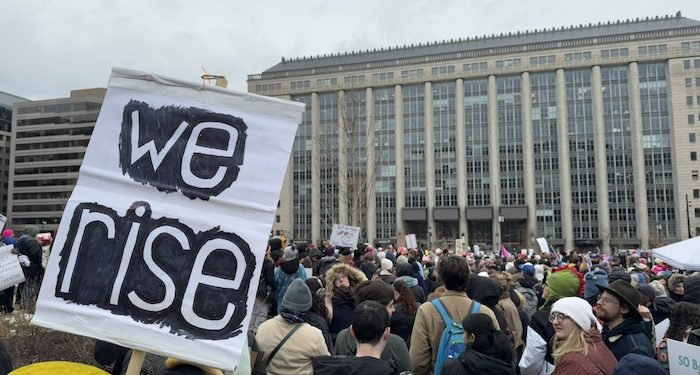 Miles protestan en EU, contra Trump en DC
