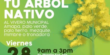 Donarán 500 árboles nativos en el Vivero Municipal