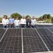 Equipa Toño Astiazarán con paneles solares comandancias del Poblado Miguel Alemán y Kino y entrega instalaciones para bomberos