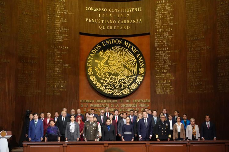 En el aniversario 108 de la Constitución de 1917, presidenta Sheinbaum envía reformas para la no reelección y contra el nepotismo