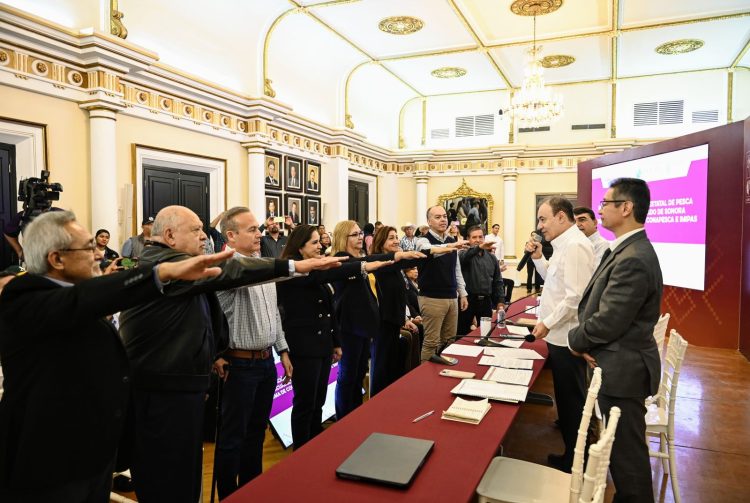 Impulsa Gobernador Durazo crecimiento del sector pesquero con instalación del Consejo Estatal de Pesca y Acuacultura