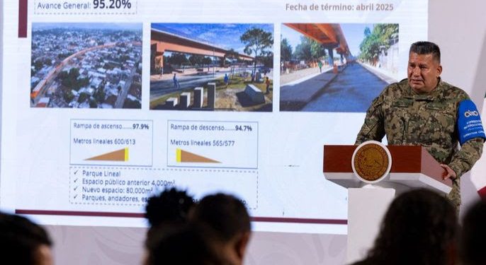 Sheinbaum proyecta conclusión del corredor interoceánico del Istmo de Tehuantepec para el primer semestre del 2026