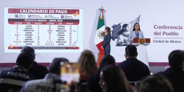Del 3 al 27 de marzo se dispersa el pago de Pensiones y Programas para el Bienestar: Ariadna Montiel