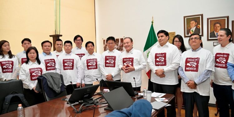 Gobernador Durazo y Foxconn consolidan inversiones de electromovilidad con el Plan Sonora