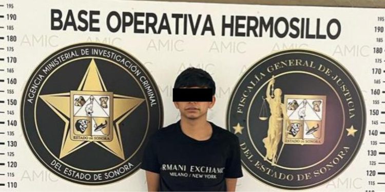 Capturan a objetivo criminal tras cateo realizado en Hermosillo por AMIC y SEMAR