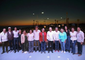 Con ambiente de fiesta y lleno total, Gobernador Durazo detona potencial turístico de Huatabampito con inauguración de Malecon