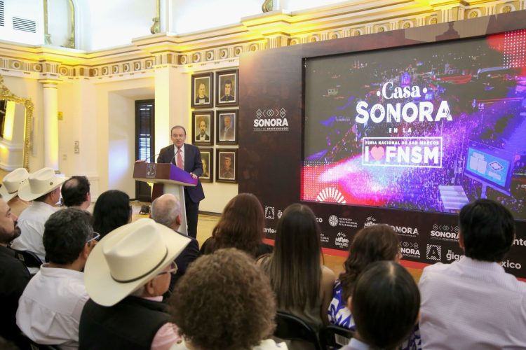 Gobernador Durazo lleva riquezas de Sonora a Feria San Marcos como invitado de honor