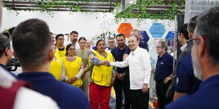 Impulsa Gobernador Durazo más empleo e inversión con inauguración del Centro de Capacitación de Leoni