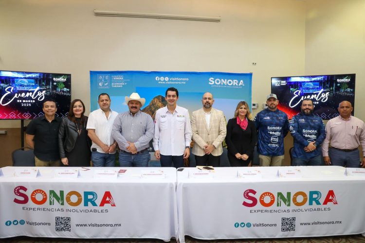 Presenta Gobierno de Sonora calendario de eventos turísticos de marzo 2025