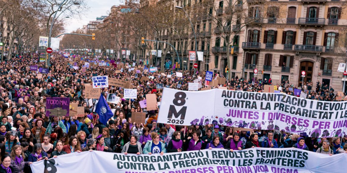 Mujeres en el mundo conmemoran el 8M