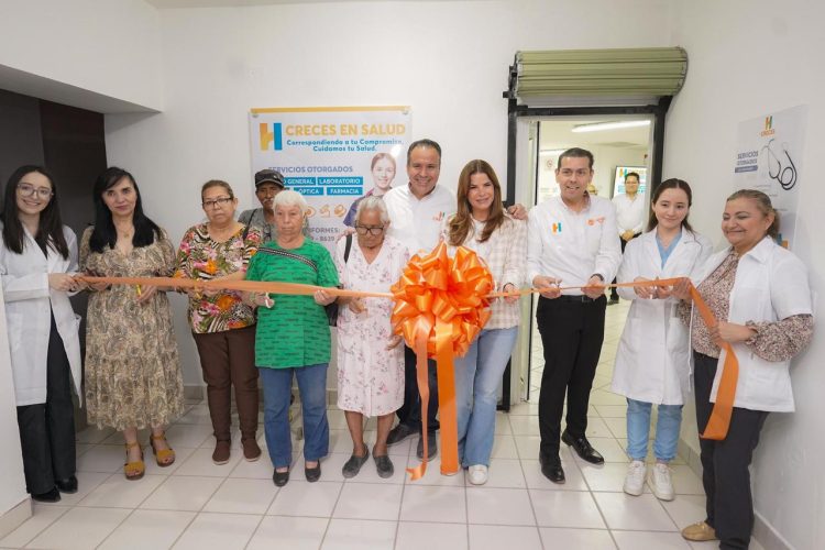 Inauguran Toño Astiazarán y Patty Ruibal tercera Clínica CRECES en Salud Los Olivos