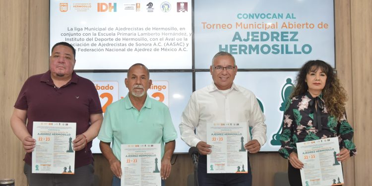 Invitan a torneo Municipal Abierto de Ajedrez Hermosillo 2025