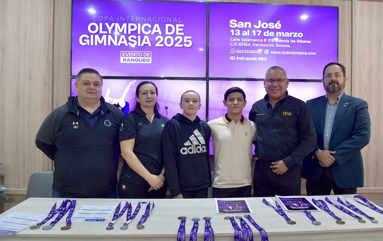 Promueve IDH 14 Copa Internacional Olympica de Gimnasia 2025