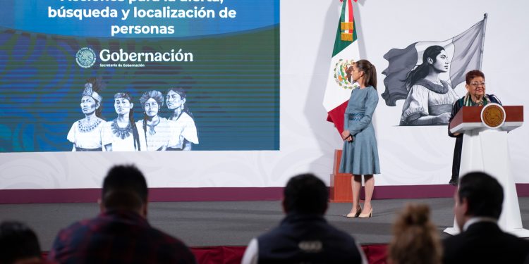 Claudia Sheinbaum presenta reformas para combatir el delito de desaparición como la creación de la plataforma única de identidad