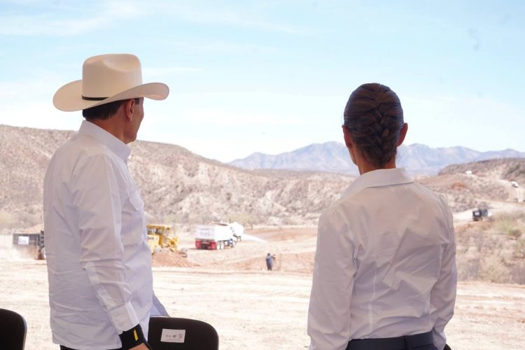 Cumplen gobernador Durazo y presidenta Sheinbaum demanda histórica con inicio de obra de la carretera Bavispe-Janos-Nuevo Casas Grandes