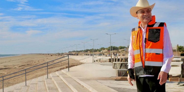 Hoy a las 18:00 Hrs el Gobernador Durazo inaugurará malecón turístico de Huatabampito este viernes para potenciar desarrollo en la región