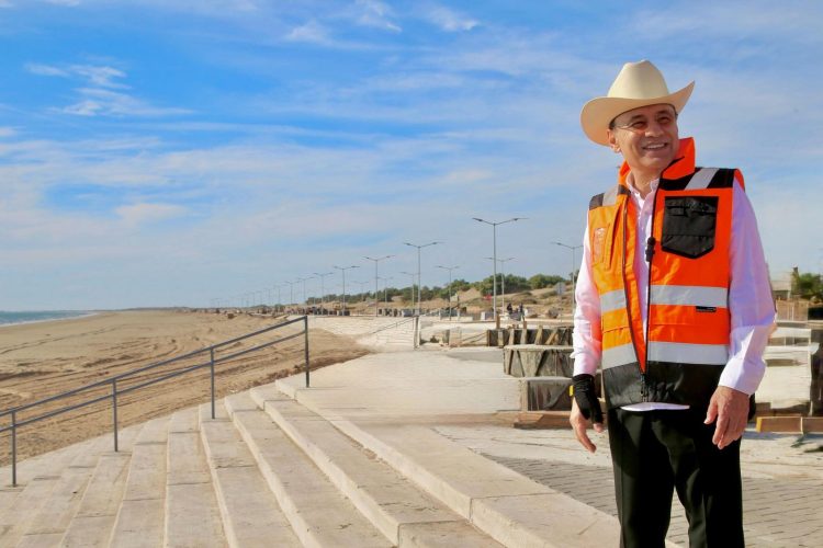Hoy a las 18:00 Hrs el Gobernador Durazo inaugurará malecón turístico de Huatabampito este viernes para potenciar desarrollo en la región