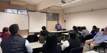 Candidato a la Rectoría de la Unison, Cuauhtémoc González se reúne con integrantes de la comunidad universitaria con discapacidad