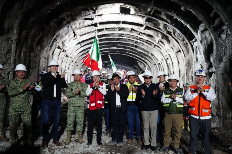 Encabeza Gobernador Durazo avance histórico con primera conexión del túnel ferroviario en Nogales