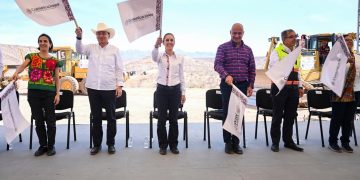 Presidenta Sheinbaum y Gobernador Durazo encabezaron el inicio de la construcción de la carretera Bavispe-Nuevas Casas Crandes en Sonora