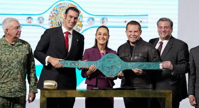 Anuncian Sheinbaum clase nacional de boxeo el próximo 6 de abril en todas las plazas públicas del país, Sonora y Hermosillo