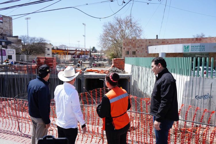Con 90% de avance, Gobernador Durazo transforma avenida Tecnológico de Nogales