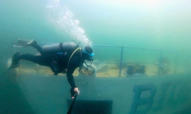 Consolida Gobernador Durazo a San Carlos como destino mundial de buceo con nuevo arrecife artificial
