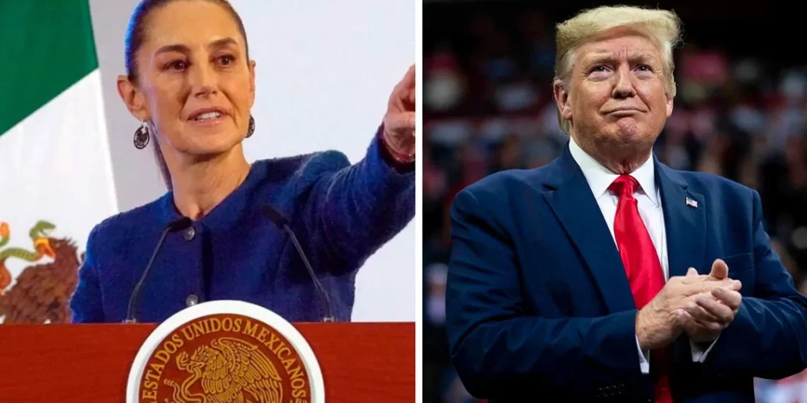 La Casa Blanca reconoce la buena relación entre la presidenta Claudia Sheinbaum y Donald Trump