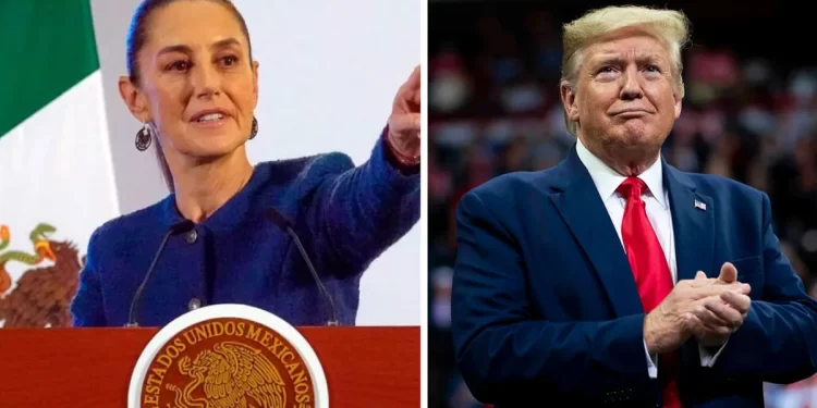 La Casa Blanca reconoce la buena relación entre la presidenta Claudia Sheinbaum y Donald Trump