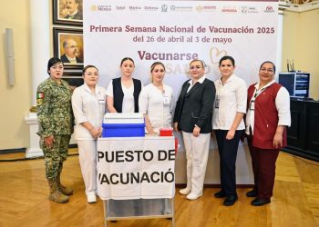 Encabeza Gobernador Durazo inicio de la Primera Semana Nacional de Vacunación 2025 “Vacunarse es Salud”