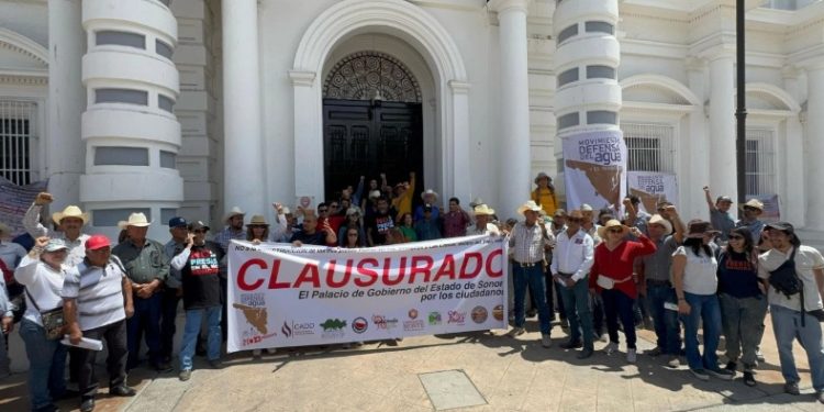 Rechazan habitantes el Plan Hídrico en Sonora; “No queremos las presas, hay otras soluciones”: Manifestantes