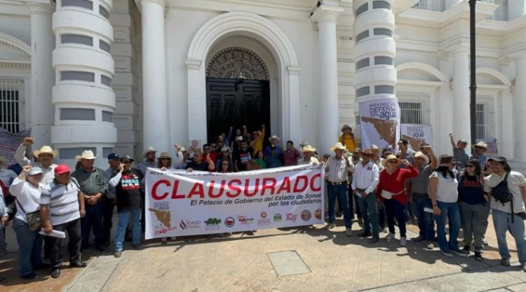 Rechazan habitantes el Plan Hídrico en Sonora; “No queremos las presas, hay otras soluciones”: Manifestantes