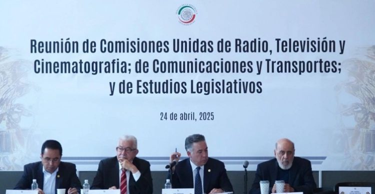 Comisiones del Senado avalan prohibir la transmisión de propagada extranjera