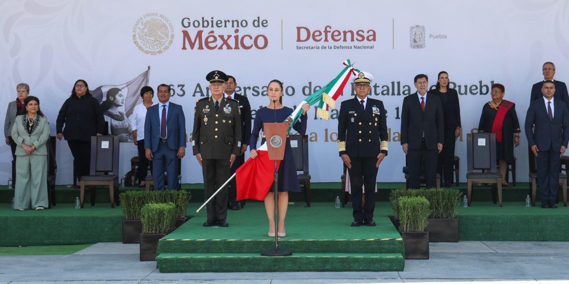 “El 5 de mayo nos recuerda que el presente y el futuro de México es ser una nación libre, independiente y soberana”: Sheinbaum