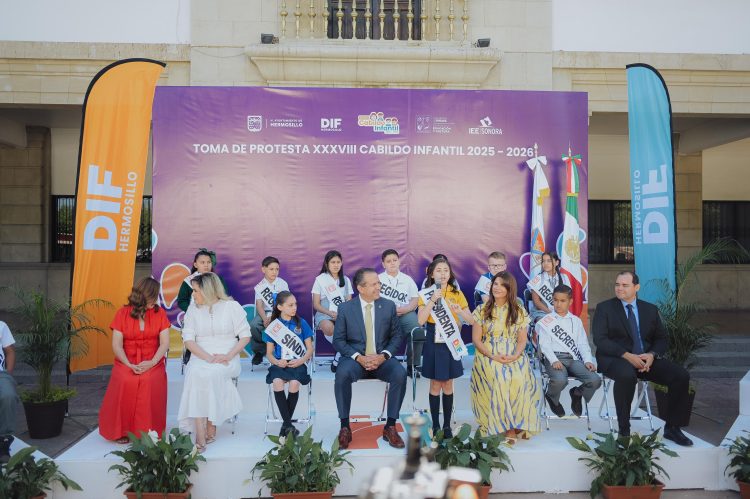 Se compromete Toño Astiazarán a escuchar y atender a niñas y niños del nuevo Cabildo Infantil de Hermosillo