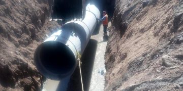 Avanzan trabajos de rehabilitación en el sector de Paseo Río Sonora y Paseo de Las Quintas