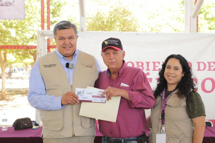 En curso el pago de pensiones y programas para el Bienestar en Sonora: Octavio Almada Palafox