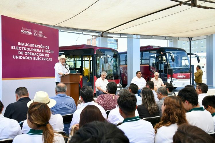 Gobernador Durazo hace historia con el Plan Sonora al inaugurar primera electrolinera pública