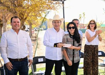 Gobernador Durazo proyecta legado ambiental con plantación de más de 4 mil árboles en La Sauceda