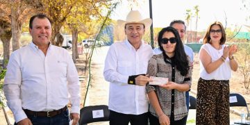 Gobernador Durazo proyecta legado ambiental con plantación de más de 4 mil árboles en La Sauceda