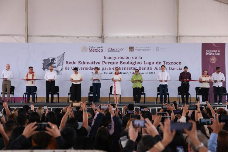 Presidenta Claudia Sheinbaum concluye recorrido en el Estado de México