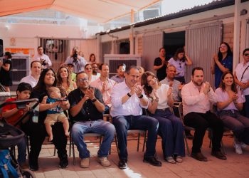 Dan Toño Astiazarán y Patty Ruibal banderazo de arranque a la rehabilitación en Casa Galilea