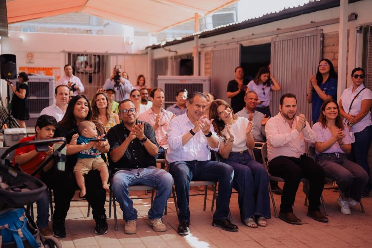 Dan Toño Astiazarán y Patty Ruibal banderazo de arranque a la rehabilitación en Casa Galilea