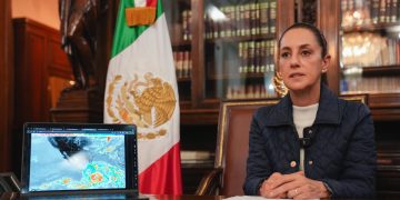 Por categoría 3 del huracán Erick, presidenta Claudia Sheinbaum emite recomendaciones a los habitantes de las costas de Guerrero y Oaxaca