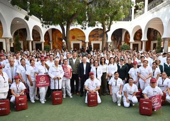 Gobernador Durazo y Presidenta Sheinbaum arrancan programa “Salud Casa por Casa” en beneficio de más de 330 mil sonorenses