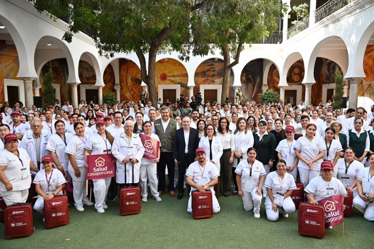 Gobernador Durazo y Presidenta Sheinbaum arrancan programa “Salud Casa por Casa” en beneficio de más de 330 mil sonorenses