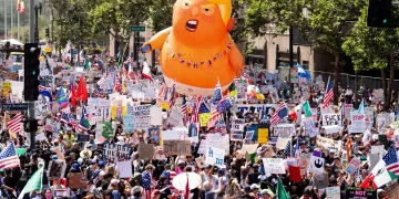 Manifestaciones contra Trump invaden calles, parques y plazas en EU